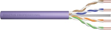 Digitus DK-1615-VH-305 netværkskabel Violet 305 m Cat6 U/UTP (UTP) Ingen Cat 6 305m Violet