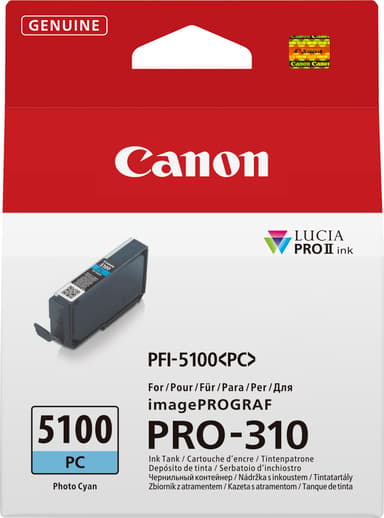 Canon Bläck Foto Cyan PFI-5100PC 