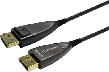 Vivolink PRODPOP100 DisplayPort-kaapeli 100 m Musta 100m DisplayPort DisplayPort Musta