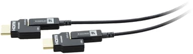 Kramer Active Optical 4K Pluggable HDMI Cable 30m 30m Micro HDMI Micro HDMI Svart