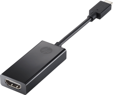 HP External video adapter Zwart
