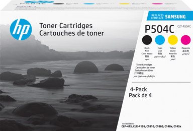 HP Samsung Toner Rainbow Kit (B/C/M/Y) CLT-P504C 