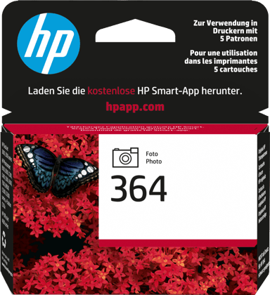 HP Blæk Foto Sort No.364 PS D5460