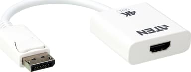 Aten Displayport to True 4K HDMI Active Adapter Valkoinen