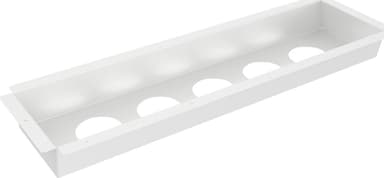 Forming Function Powerdot Tray 02 - Monteringsbricka för 5 Powerdots, vit 