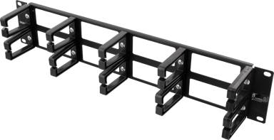 Deltaco Cable Management Panel 2U 
