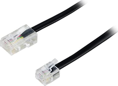 Deltaco DEL-1701S 1m RJ-45 RJ-11