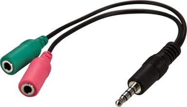 Deltaco AD-8 0.1m 3,5mm 3,5mm