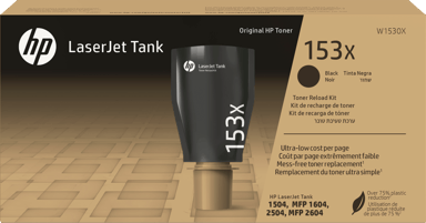HP Toner Black W1530A 5K - LaserJet Tank 2504/MFP 1602/2604 