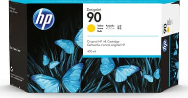 HP Muste Keltainen No.90 - DJ 4000 