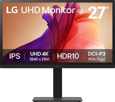 LG 27BA45U-B 27" 3840 × 2160pixels IPS 60Hz