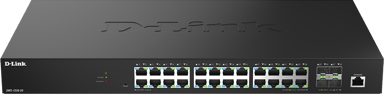 D-Link DMS-1250-28/E netværksswitch Administreret L2 2.5G Ethernet (100/1000/2500) Sort