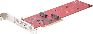 Startech Dual M.2 PCIe SSD Adapter Card 