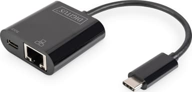 Digitus Digitus USB Type-C Gigabit Ethernet adapter with Power Delivery support 
