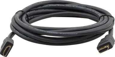 Kramer Electronics C−MHM/MHM HDMI-kabel 0,6 m HDMI Type A (Standard) Sort 0.6m HDMI HDMI Sort
