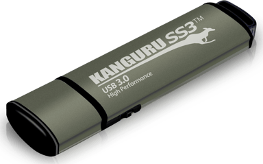 Kanguru Ss3 Kf3wp 16GB USB-A Gjuten aluminium