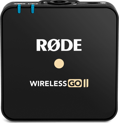 Røde Wireless GO II TX Svart Fastklämbar mikrofon 