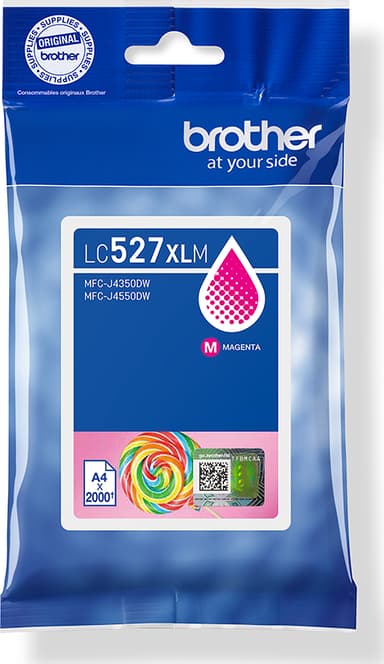 Brother Blekk Magenta 527XLM 2K 
