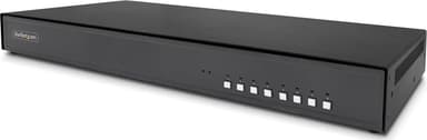 Startech StarTech.com Säker 8-portars KVM-switch, DisplayPort, 4K 30 Hz, NIAP 4.0 Desktop KVM, metallhölje, tillverkad i USA 
