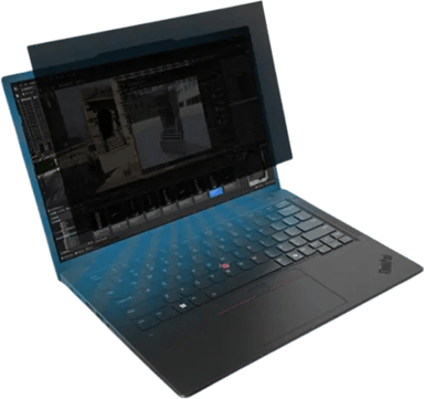 Lenovo 4Z11S57202 näytön tietoturvasuodatin 35,6 cm (14") Kannettava tietokone Kehyksetön näytön yksityisyyssuodatin