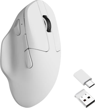 Keychron M7 8K RF Wireless + Bluetooth + USB-C Mus Vit
