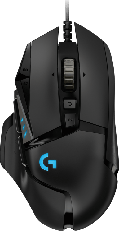 Logitech Gaming Mouse G502 (Hero) USB-A Muis Zwart