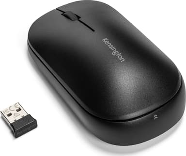 Kensington SureTrack dual draadloze muis RF-draadloos + Bluetooth Muis Zwart