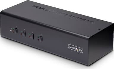Startech StarTech.com P4DD46A2-KVM-SWITCH KVM-kytkin musta 
