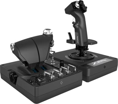 Logitech Pro Flight X56 Rhino Musta