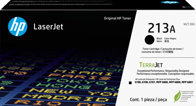 HP Toner Black 213A 3.5K - Color LaserJet Enterprise 5800