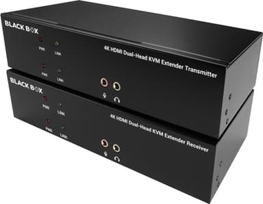 Black Box KVXLCH-200 KVM-extender Zender en ontvanger 