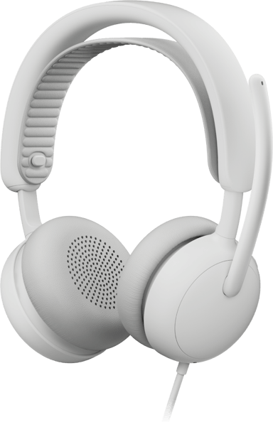 Logitech Zone Wired 2 Stereo USB-A, USB-C Hvit