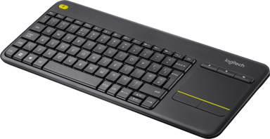 Logitech K400 Plus Draadloos Belgisch Toetsenbord
