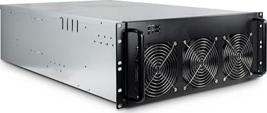 Inter-Tech IPC 4W40 4U 19" Rack Svart