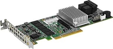 Supermicro AOC-S3108L-H8IR-16DD 8-Port 12Gb/s LP SAS RAID Controller 