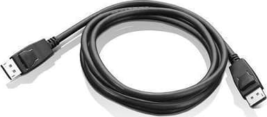 Lenovo DisplayPort-kabel 1.8m DisplayPort DisplayPort Svart