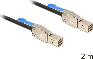 Delock Mini-SAS HD SFF-8644 Cable 2M 