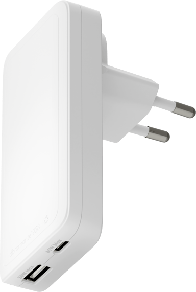 dbramante1928 Re-charge Pro EU Slim Charger 65w+30w Hvit