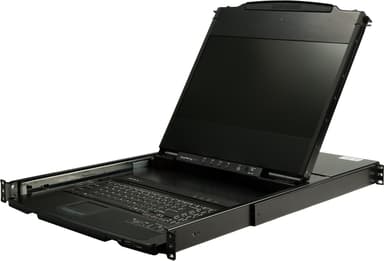 Startech 1U 1 poorts KVM console voor server rack 
