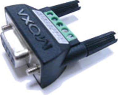 Moxa Mini DB9F-to-TB Mini Female DB9 Terminal Block Zwart Mini Female DB9 Terminal Block