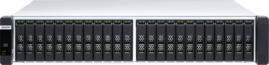 QNAP ES2486dc NAS Teline ( 2U ) Intel® Xeon® D D-2142IT 128 GB DDR4 0 TB QNAP Enterprise System musta
