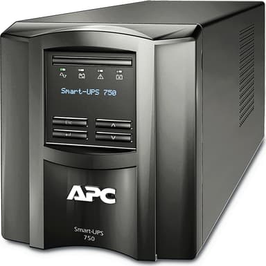APC Smart-UPS SMT750IC, 6 x C13-uttag, USB-port, SmartConnect, 750 VA