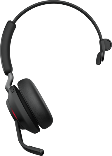 Jabra Evolve2 65 Mono USB Type-C, USB-C UC Musta, Noir
