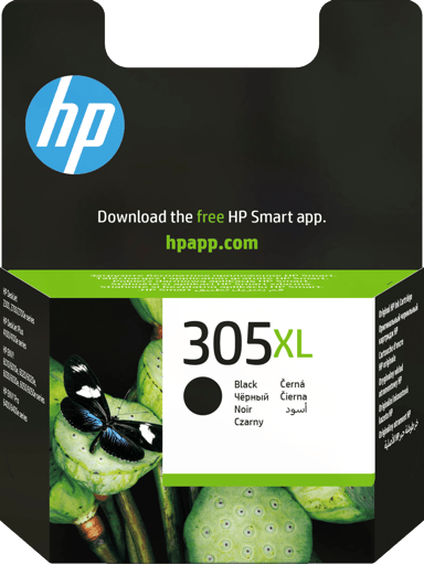 HP Bläck Svart 305XL 4ml 