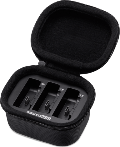 Røde Oplaadhoes Wireless GO II 