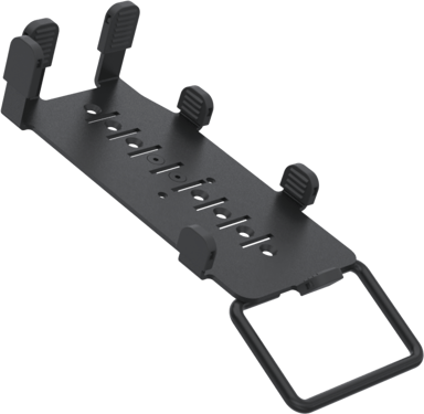 Ergonomic Solutions SpacePole Payment VER400-MH-02 tillbehör till POS-system POS-fäste Svart Metall 