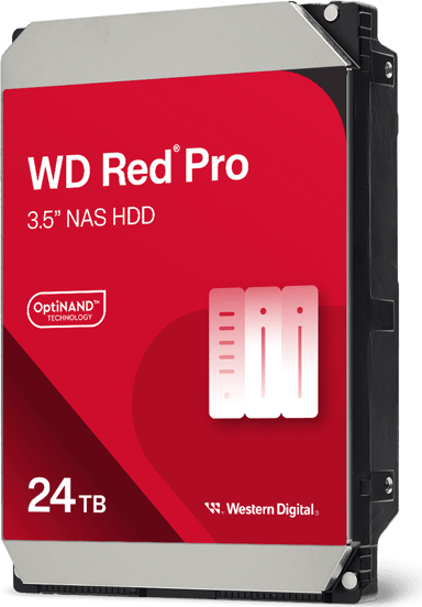 WD RED Pro 24TB 3.5" 7200r/min SATA HDD