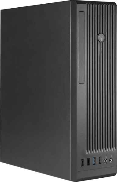 Chieftec Desktop +300W PSU Small Form Factor (SFF) Sort