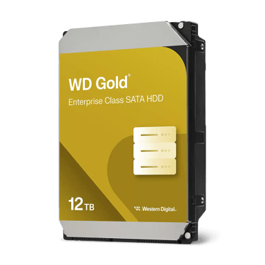 WD Gold Enterprise 12TB 3.5" 7200r/min SATA 6.0 Gbit/s Harddisk