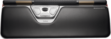 Contour Design Contour RollerMouse Red Plus Wireless RF Wireless + Bluetooth + USB-A Control Bar Zwart, Zilver